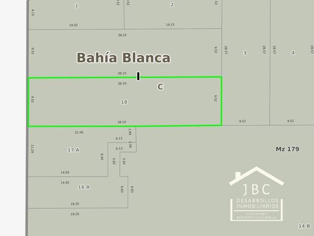 #683 - TERRENO para Venta en Bahia Blanca - AR-B