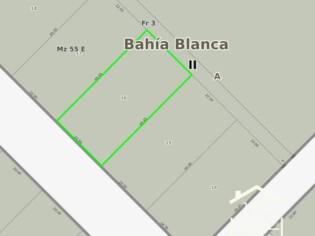 #721 - TERRENO para Venta en Bahia Blanca - AR-B