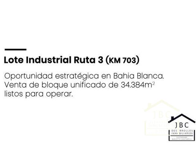 #313 - TERRENO para Venta en Bahia Blanca - AR-B