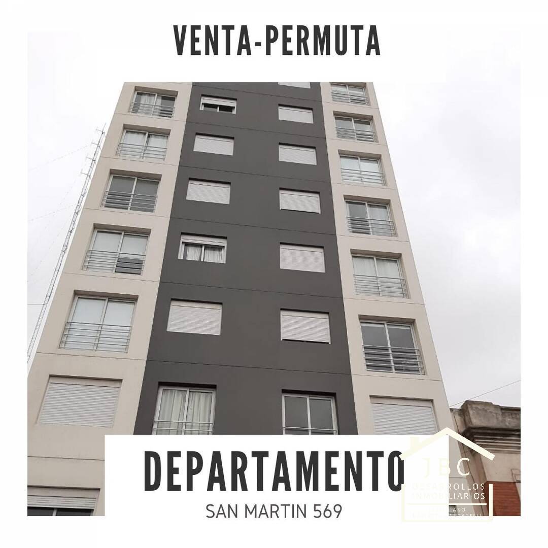 DEPARTAMENTO VENTA-PERMUTA , 1 DORM, SAN MARTIN 569